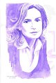 sandrine_bonnaire_dessin_a_la_plume_violette